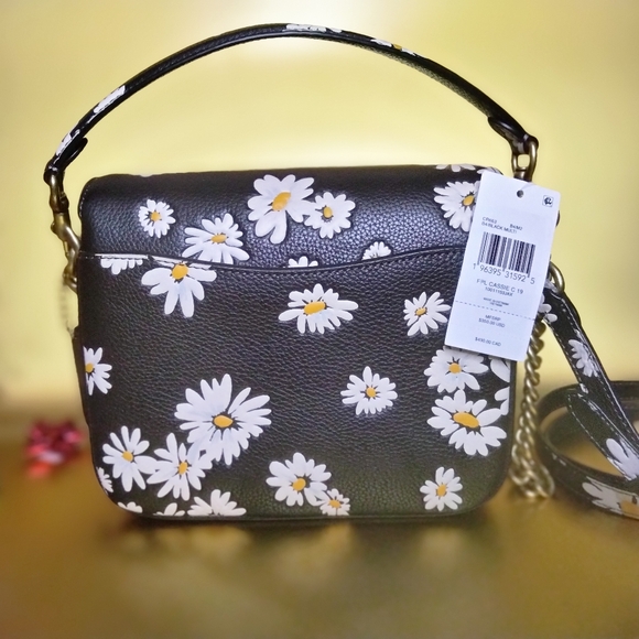 Coach Cassie 19 Floral Print Crossbody Bag - Picture 2 of 3